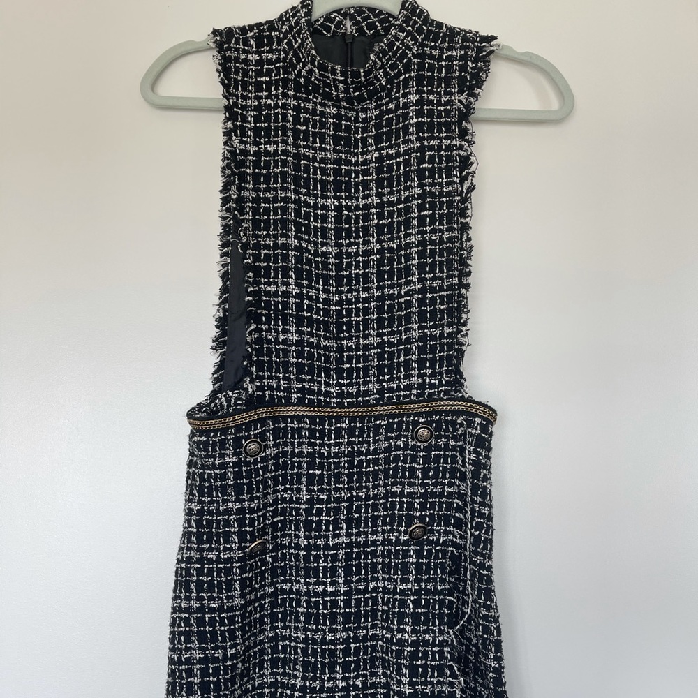 Tweed Romper